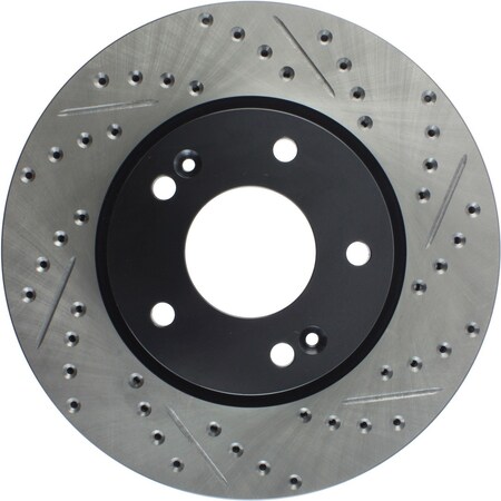 Centric Parts Sport Drilled/Slotted Brake Rotor, 127.51015L 127.51015L